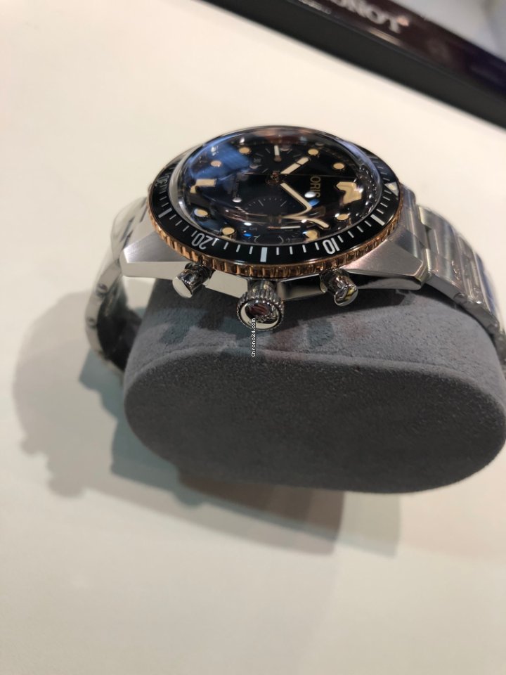 IMG_9081 Oris Divers Sixty Five Mens watch Unisex Automatic Steel 01 771 7744 4354-07 8 2 1 18 Replica 7