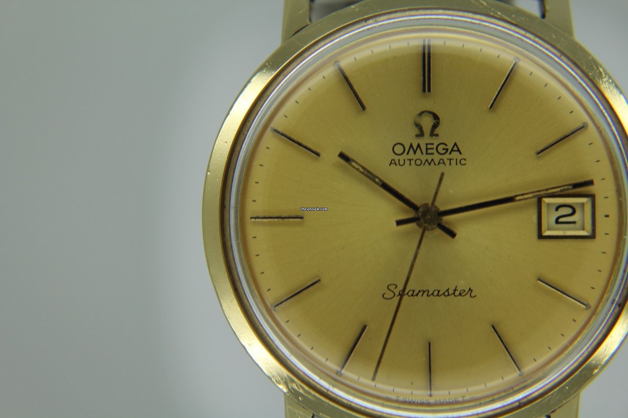 IMG_9081 Omega Seamaster Mens watch Unisex Automatic Yellow gold 961409 Replica 7