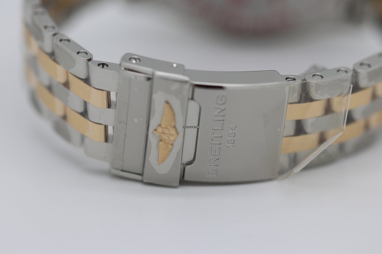 Breitling Galactic 36 Womens watch Automatic Gold Steel C37330121A1C1 Replica 7