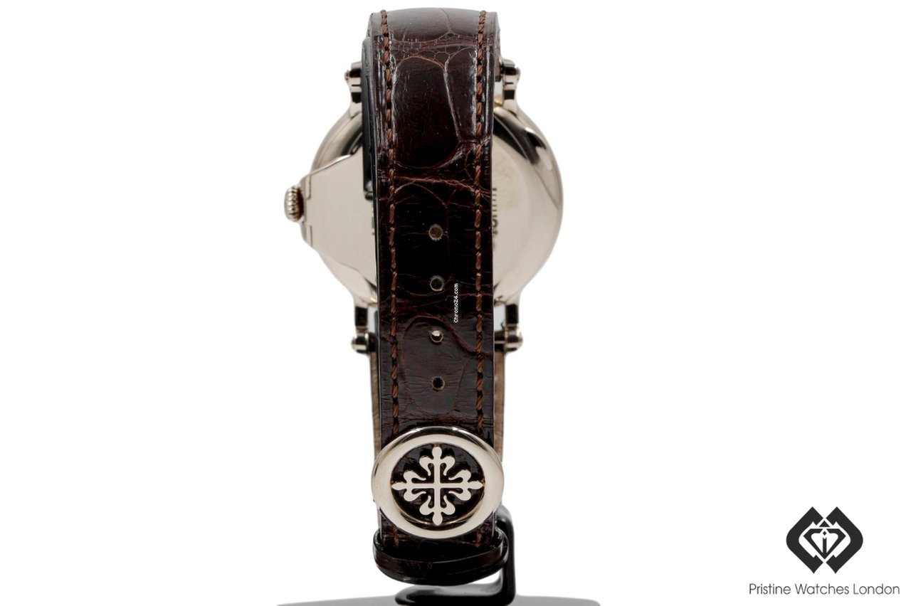 IMG_9081 Patek Philippe Calatrava Mens watch Unisex Automatic White gold 5153G-012 Replica 7