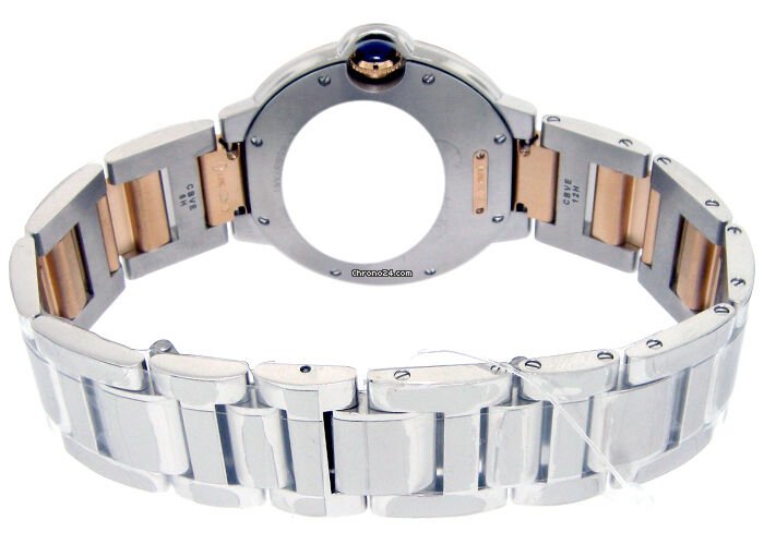 Cartier Ballon Bleu 36mm Womens watch Automatic Gold Steel W3BB0007 Replica 7
