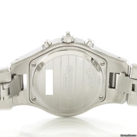 IMG_9081 Baume & Mercier Linea Womens watch Quartz Steel MOA10012 Replica 7
