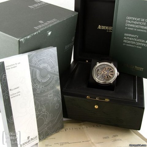 IMG_9081 Audemars Piguet Millenary 4101 Mens watch Unisex Automatic Steel 15350ST Replica 7