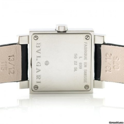 Bulgari Quadrato Womens watch Quartz Steel SQ 22L Replica 7