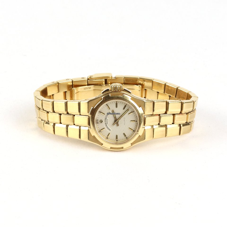 IMG_9081 Vacheron Constantin Overseas Womens watch Quartz Yellow gold 16050 423J Replica 7