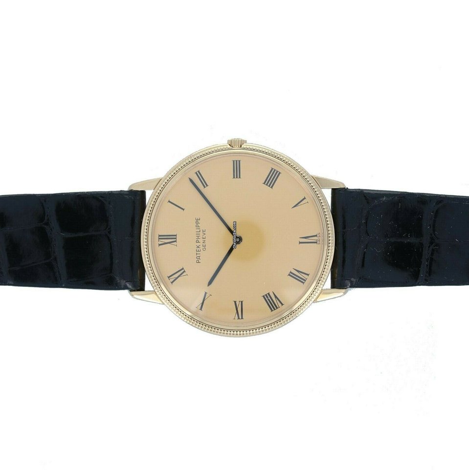 IMG_9081 Patek Philippe Calatrava Mens watch Unisex Manual winding Yellow gold 3590 Replica 7