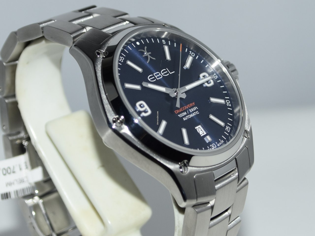 IMG_9081 Ebel Discovery Mens watch Unisex Automatic Steel 1216458 Replica 7