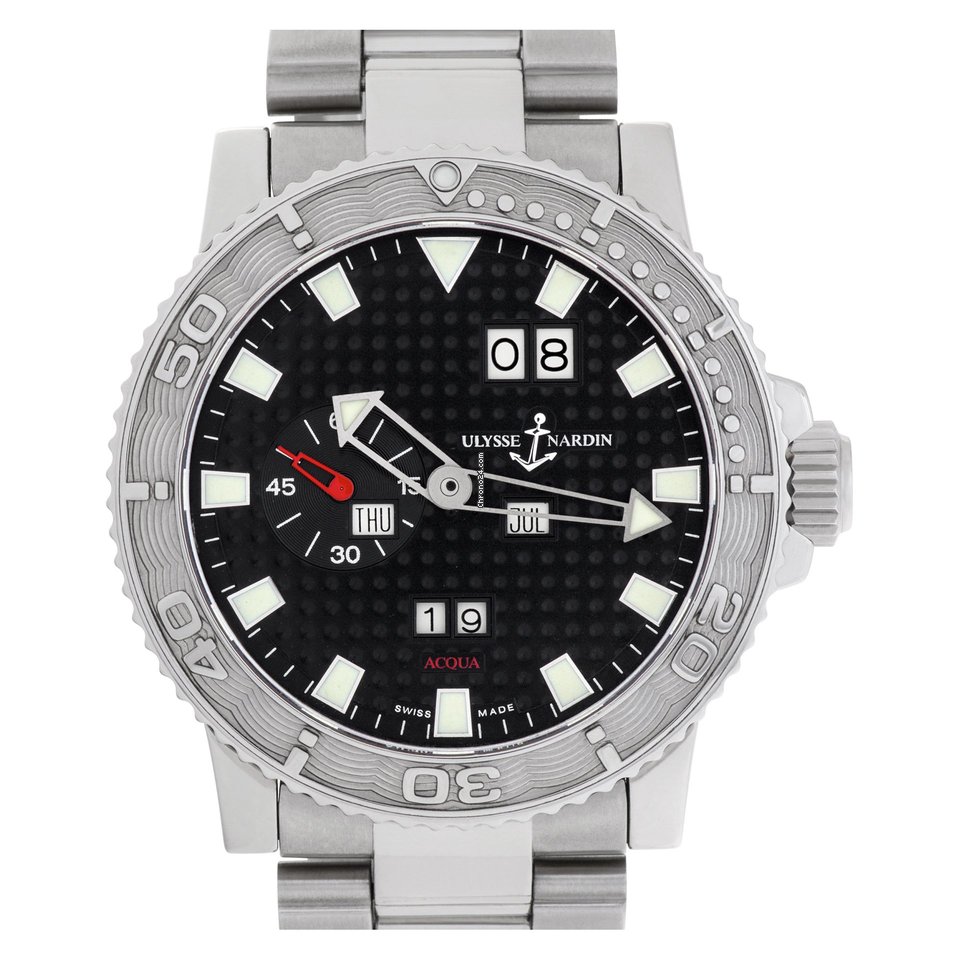 IMG_9081 Ulysse Nardin Marine Mens watch Unisex Automatic Steel 333-88-3 92 Replica 7