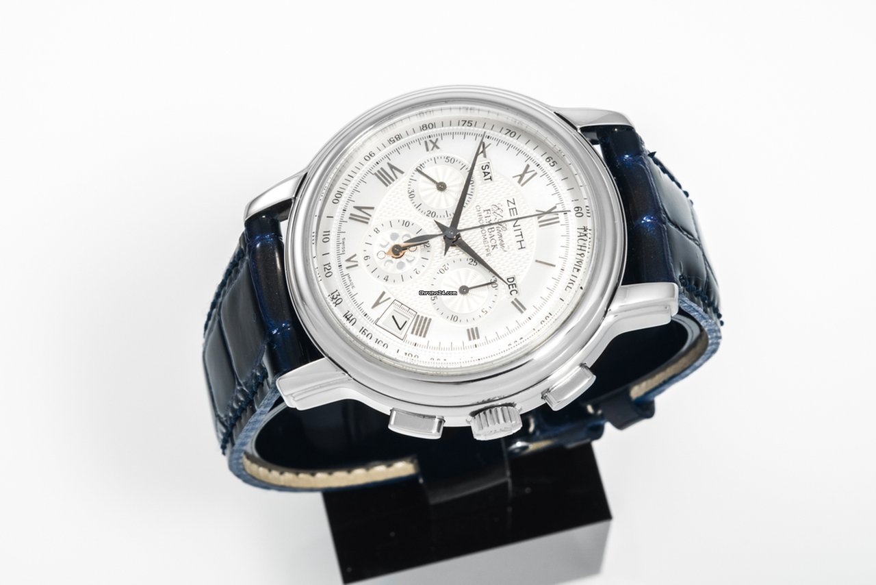 Zenith El Primero Mens watch Unisex Automatic Steel 03.1250.4009 Replica 7