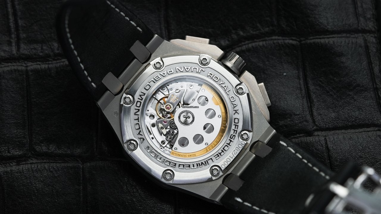 IMG_9081 Audemars Piguet Royal Oak Offshore Chronograph Mens watch Unisex Automatic Titanium 26030IO.OO.D001IN.01 Replica 7