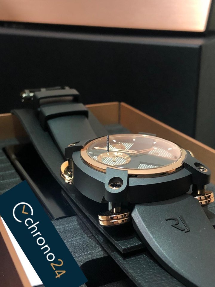 IMG_9081 Romain Jerome Moon-DNA Mens watch Unisex Automatic Gold Steel RJ.M.AU.IN.004.01 Replica 7
