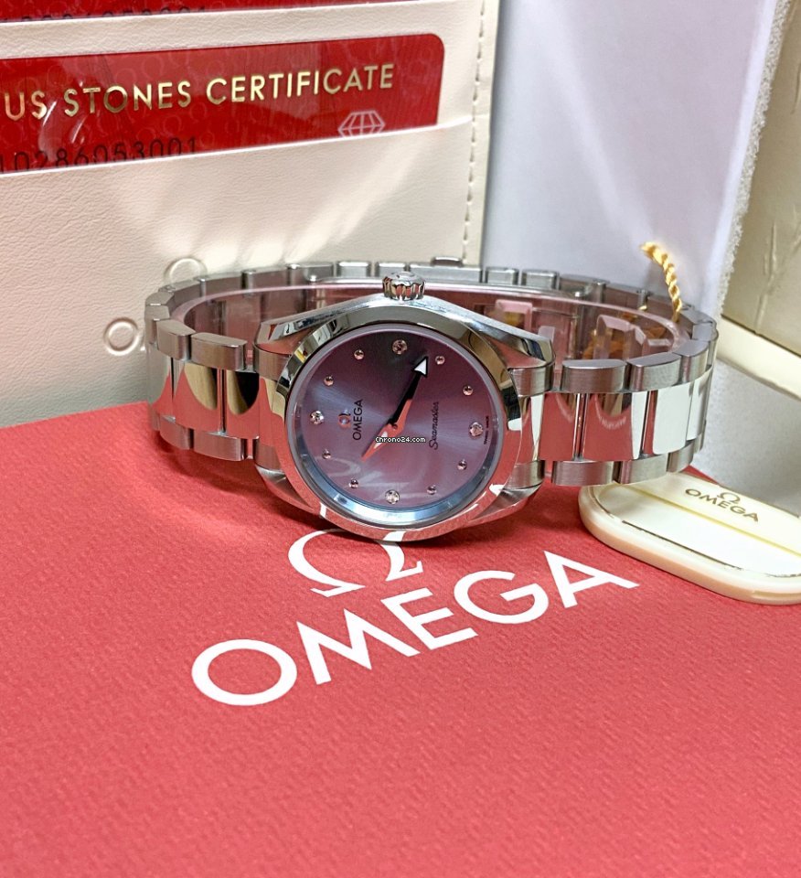 IMG_9081 Omega Seamaster Aqua Terra Womens watch Quartz Steel 220.10.28.60.53.001 Replica 7