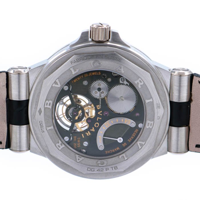 IMG_9081 Bulgari Diagono Mens watch Unisex Automatic Platinum DG42PTB Replica 7
