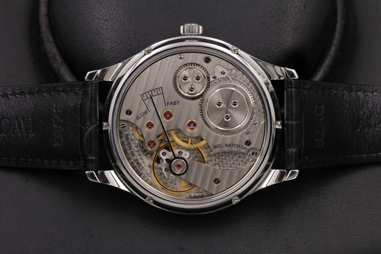 IWC Portuguese Hand-Wound Steel IW5454-07 Replica 7