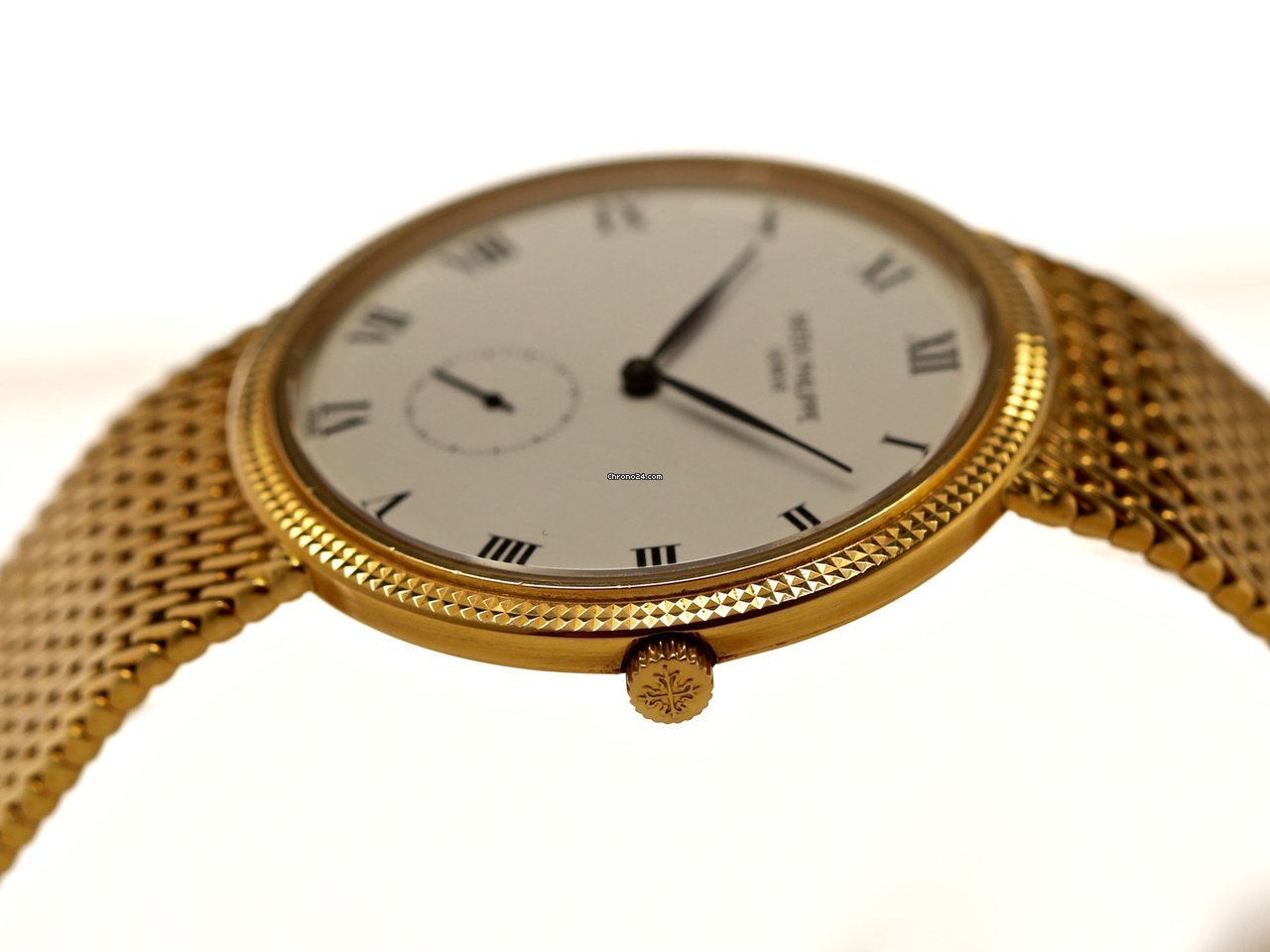 IMG_9081 Patek Philippe Calatrava Mens watch Unisex Manual winding Yellow gold 3919 005 Replica 7