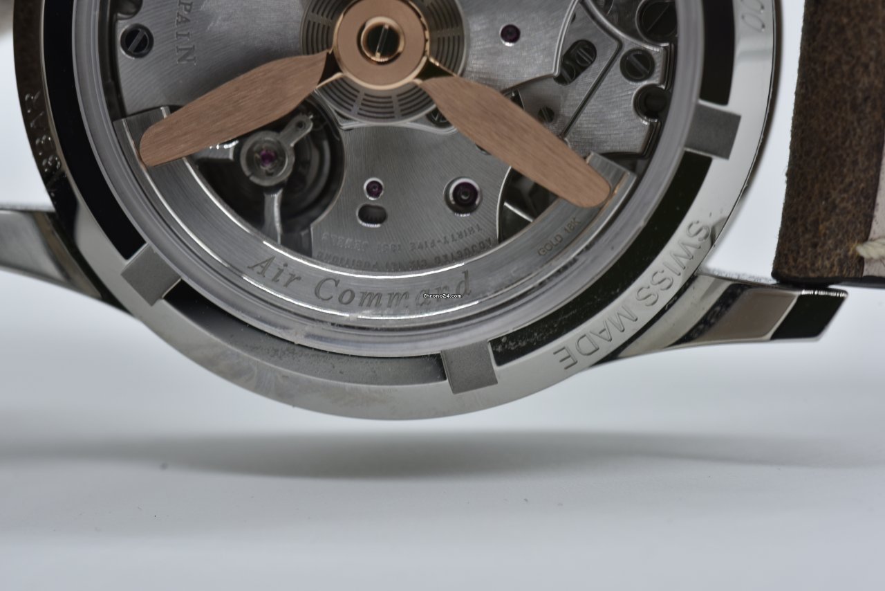 IMG_9081 Blancpain Air Command Mens watch Unisex Steel AC01 1130 63A Replica 7