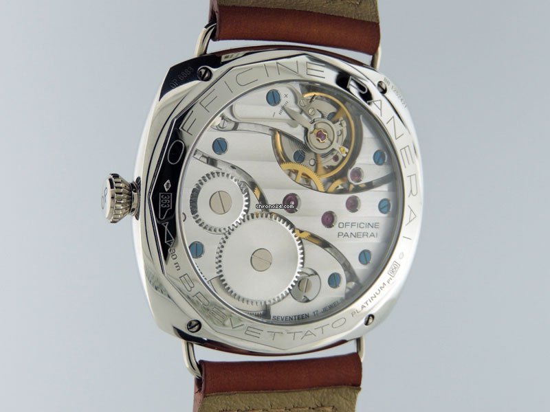 IMG_9081 Panerai Special Editions Mens watch Unisex Manual winding Platinum PAM00262 Replica 7