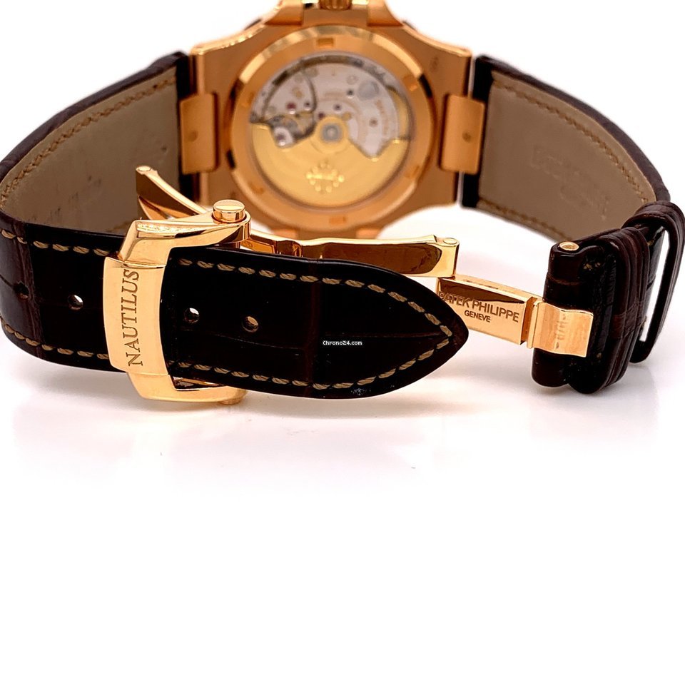 Patek Philippe Nautilus Mens watch Unisex Automatic Rose gold 5711R Replica 7