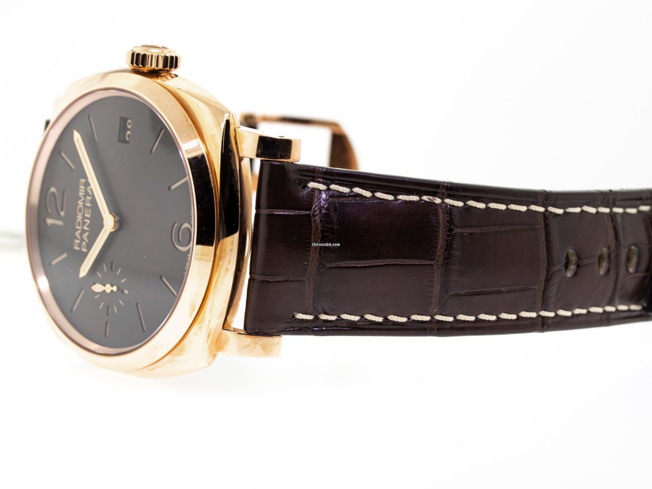 Panerai Radiomir 1940 3 Days Mens watch Unisex Manual winding Rose gold PAM 00515 Replica 7
