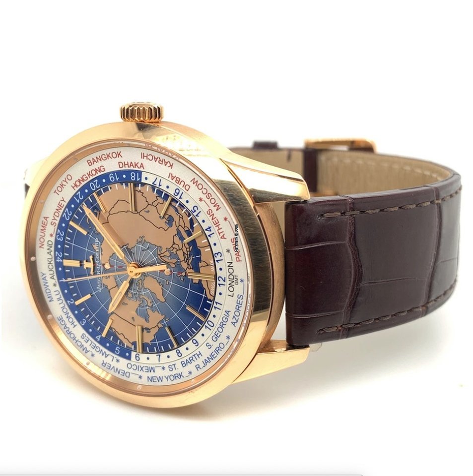 IMG_9081 Jaeger-LeCoultre Geophysic Universal Time Mens watch Unisex Automatic Rose gold Q8102520 Replica 7
