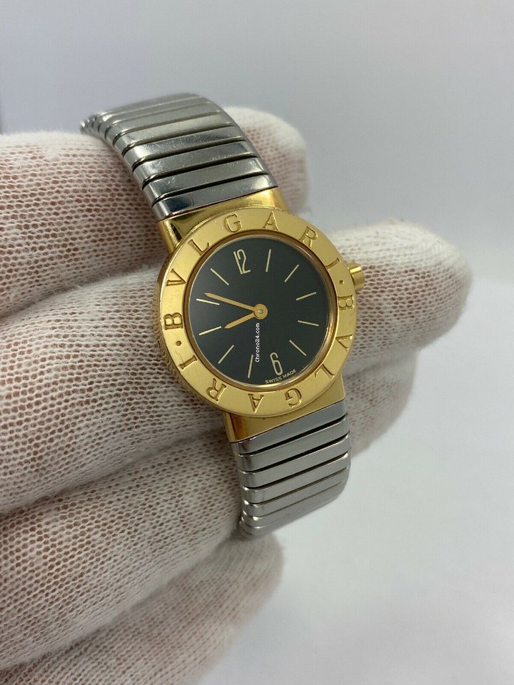 IMG_9081 Bulgari Bulgari Womens watch Quartz Yellow gold BB232T Replica 7