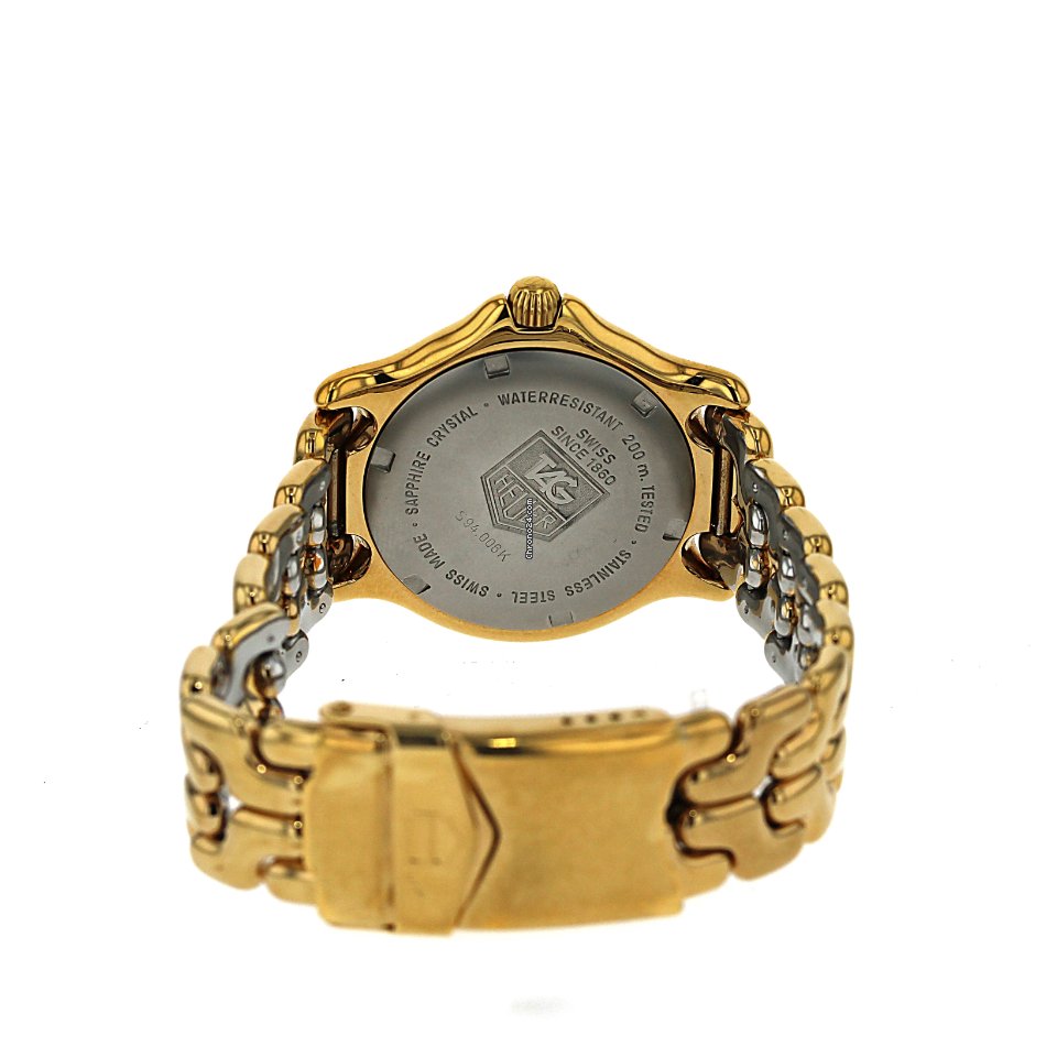 IMG_9081 TAG Heuer Mens watch Unisex Quartz Gold Steel Tag Heuer Sel Professional Replica 7