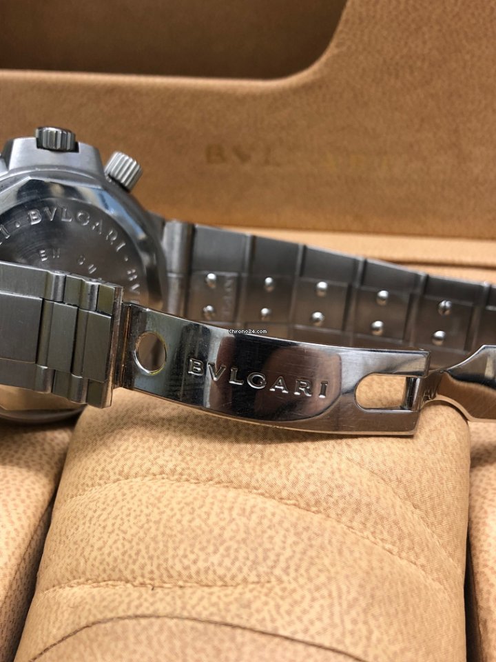 Bulgari Diagono Mens watch Unisex Automatic Steel SCB38S Replica 7