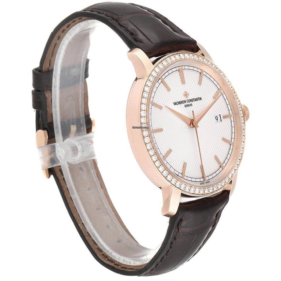 IMG_9081 Vacheron Constantin Traditionnelle Mens watch Unisex Automatic Rose gold 85520 000R-9850 Replica 7