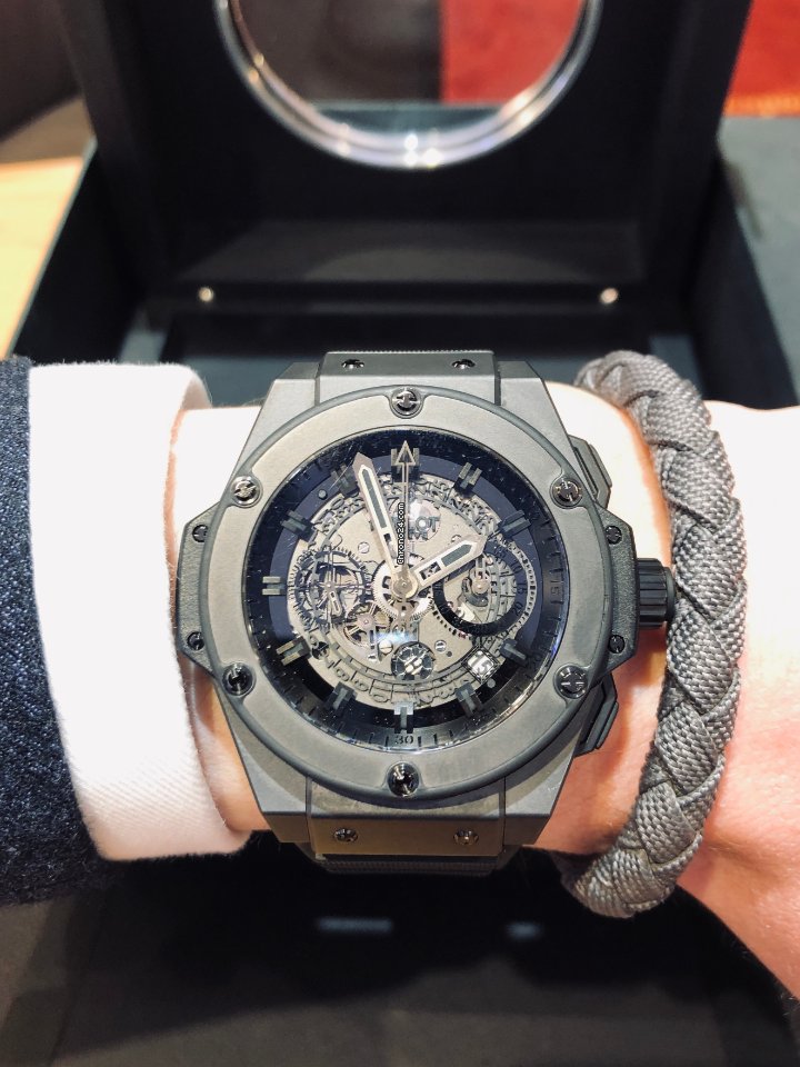 IMG_9081 Hublot King Power Mens watch Unisex Automatic Ceramic 701.CI.0110.RX Replica 7