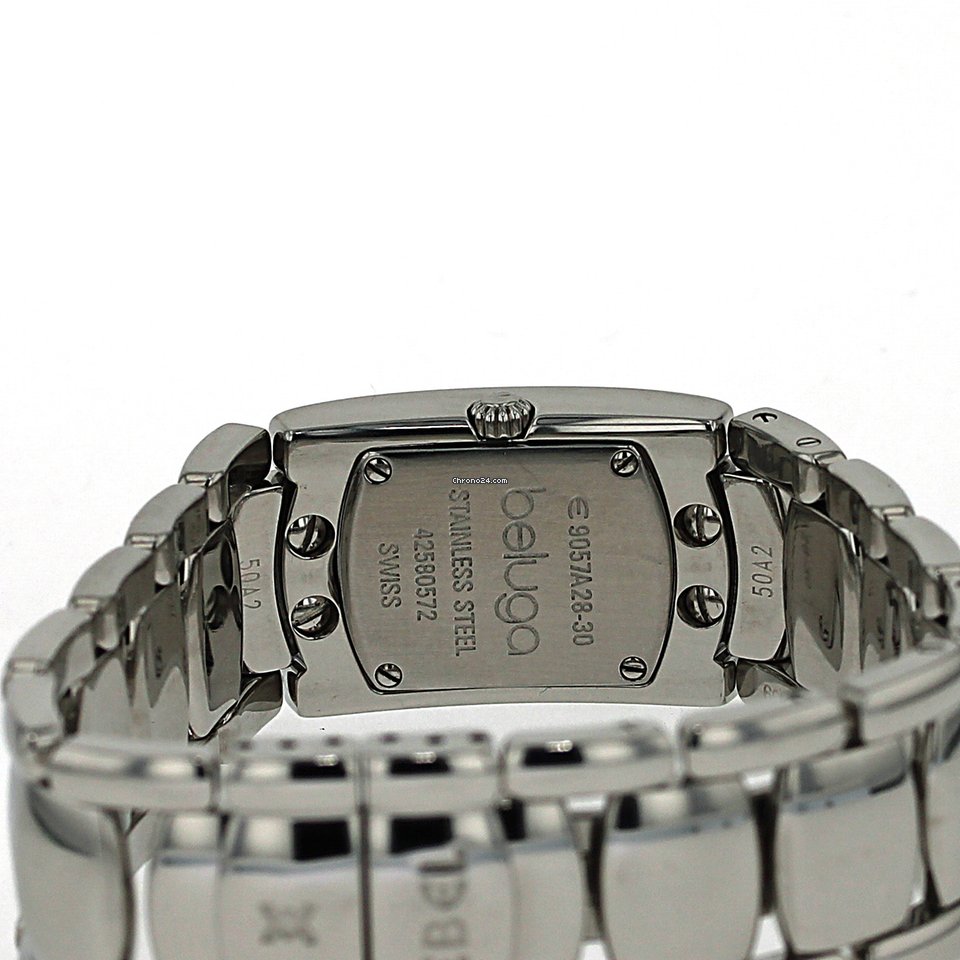 IMG_9081 Ebel Beluga Womens watch Quartz Steel 9057A28 Replica 7