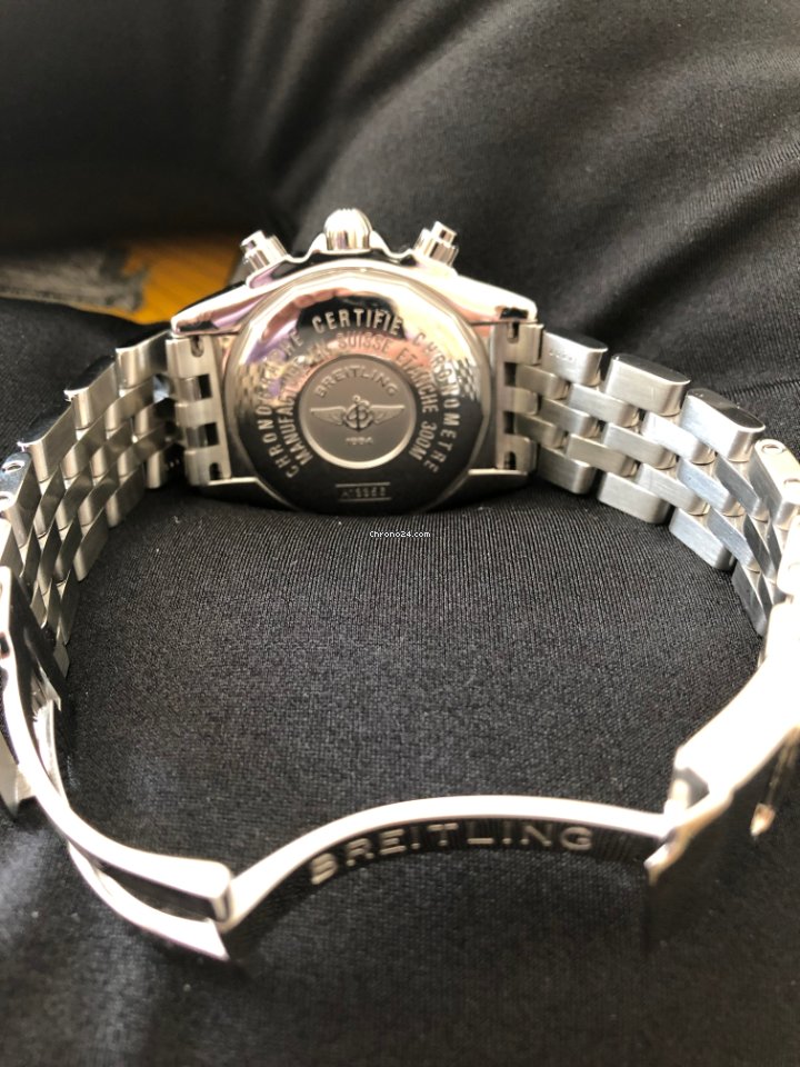 IMG_9081 Breitling Chronomat Evolution Mens watch Unisex Automatic A1335611F517 Replica 7