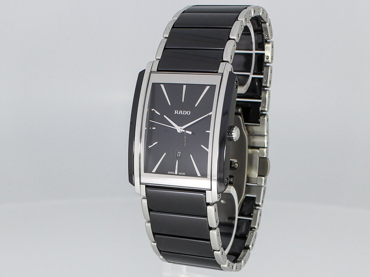 IMG_9081 Rado Integral Mens watch Unisex Quartz Ceramic R20963152 Replica 7