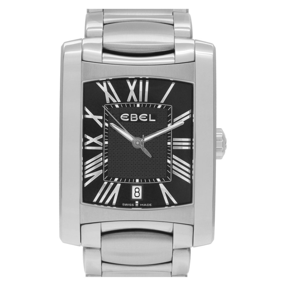 IMG_9081 Ebel Brasilia Mens watch Unisex Quartz Steel 9255M41 Replica 7