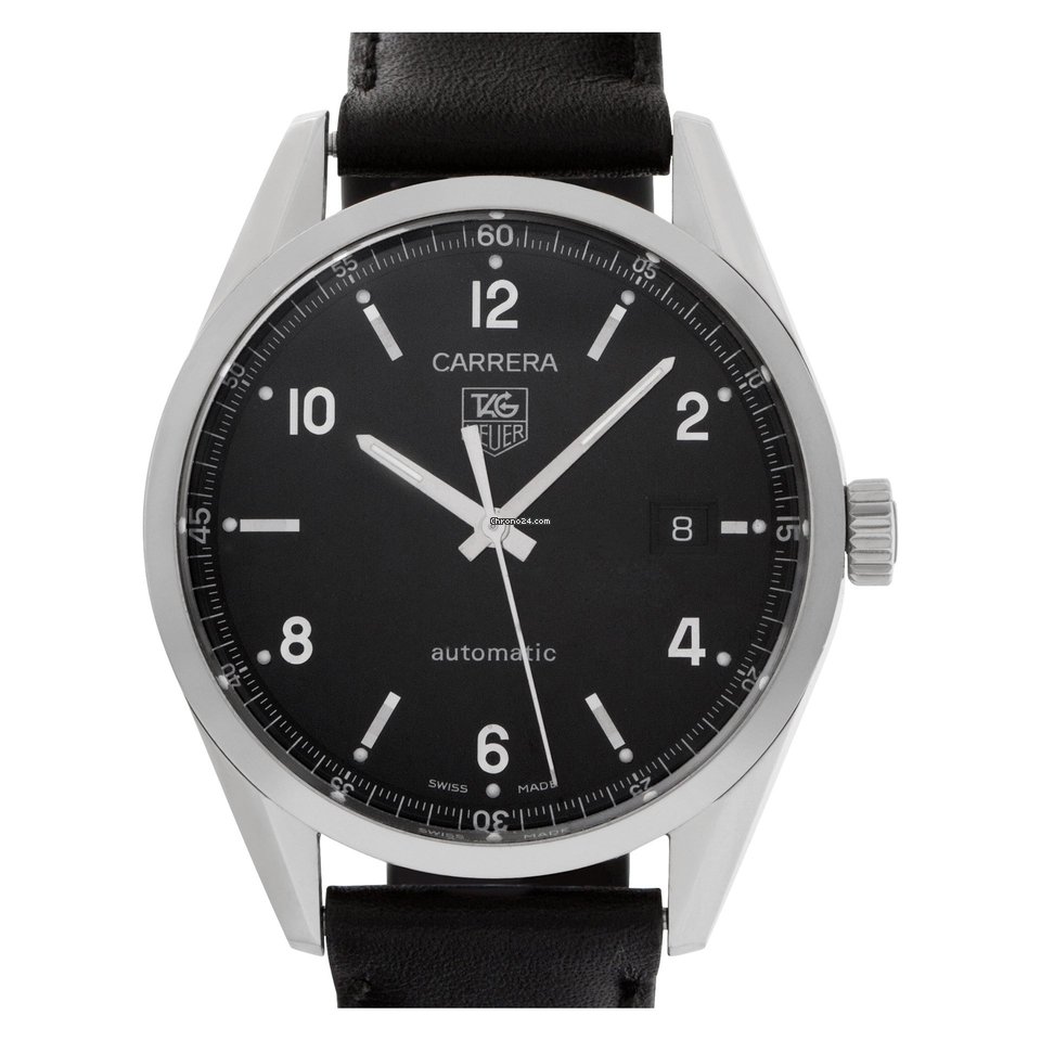 IMG_9081 TAG Heuer Carrera Calibre 5 Mens watch Unisex Automatic Steel WV211B.FC6180 Replica 7
