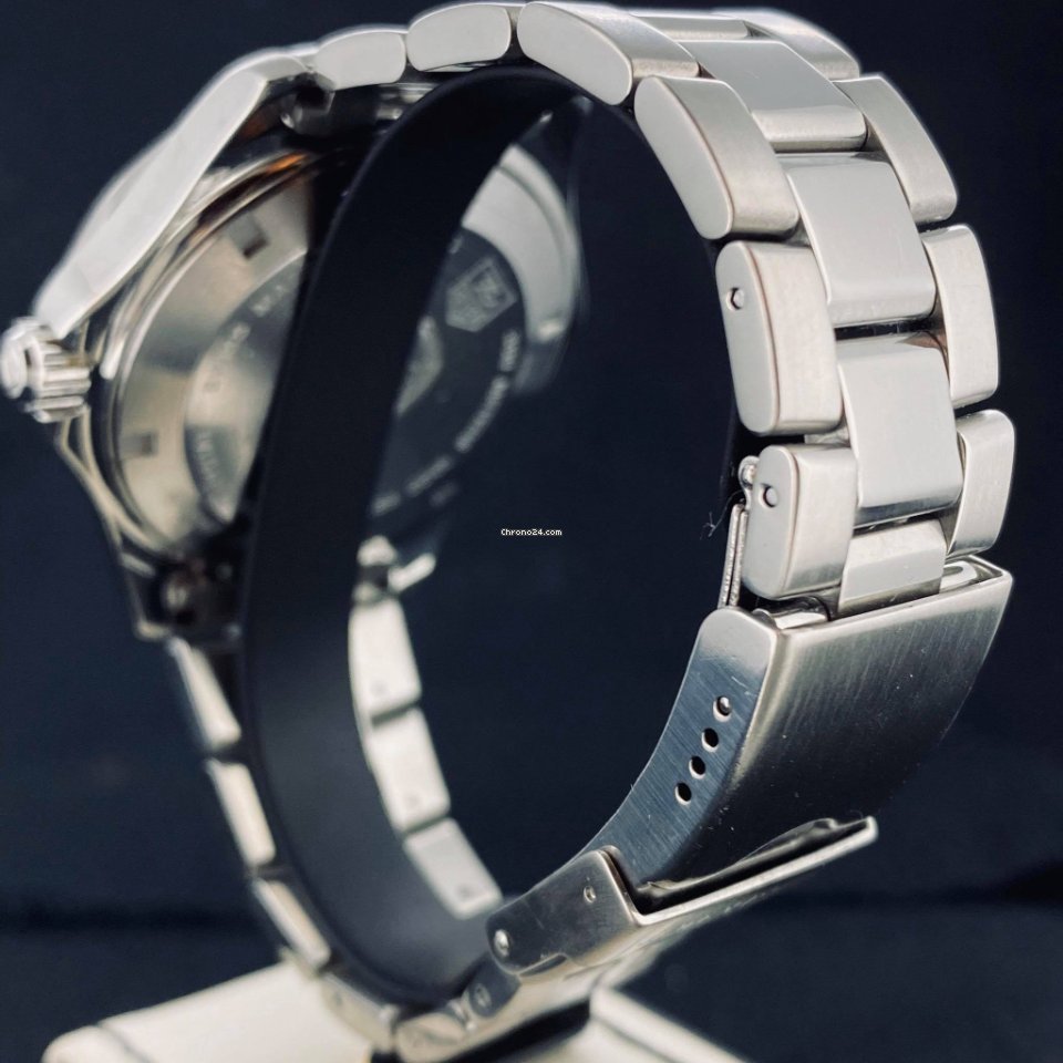 IMG_9081 TAG Heuer Aquaracer 300M Mens watch Unisex Quartz Steel WAF1011 Replica 7
