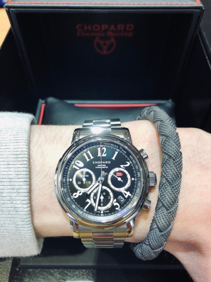 IMG_9081 Chopard Mille Miglia Mens watch Unisex Automatic Steel 158511-3002 Replica 7