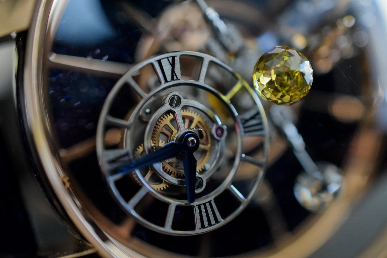 Jacob & Co. Astronomia Mens watch Unisex Automatic Rose gold JCAA06 Unique Edition Replica 7