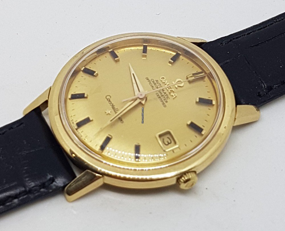 IMG_9081 Omega Constellation Mens watch Unisex Automatic Yellow gold 26310414 Replica 7