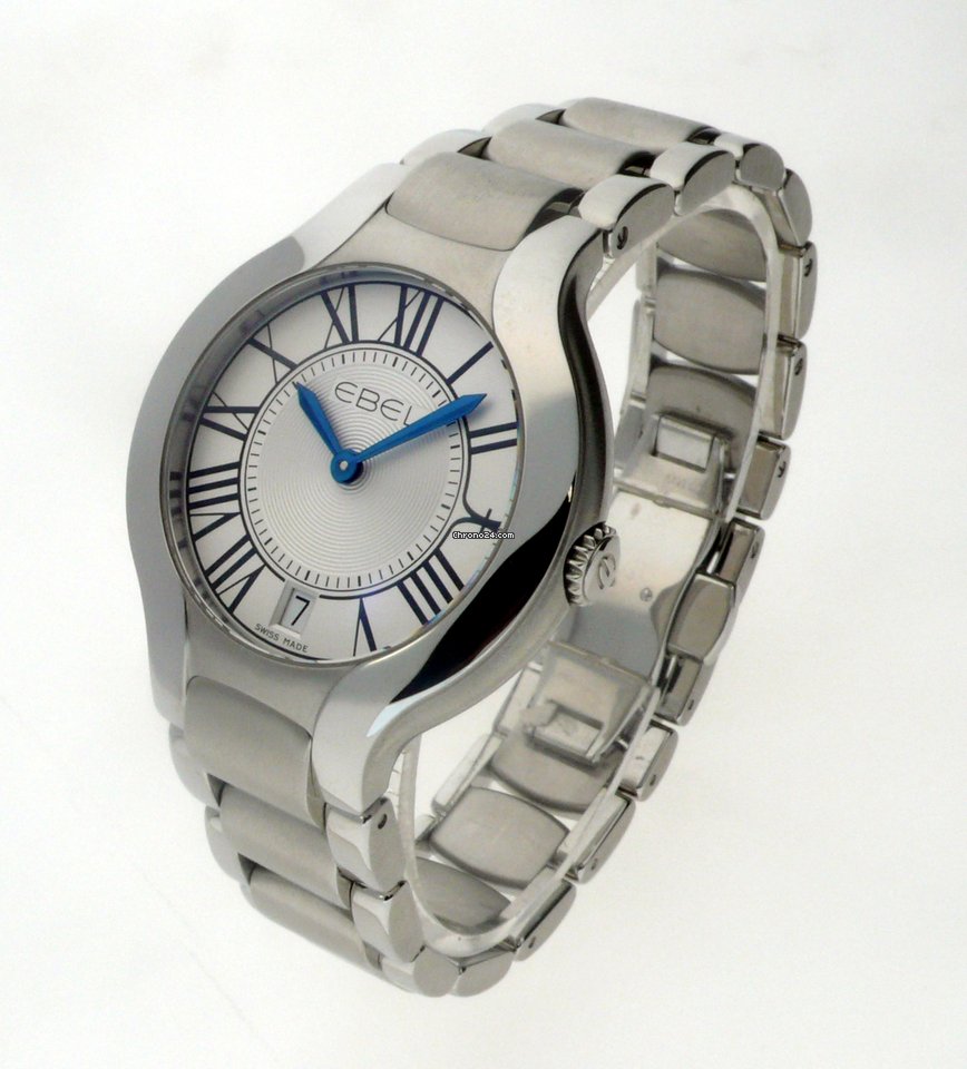 IMG_9081 Ebel Beluga Womens watch Quartz Steel 1216070 Replica 7