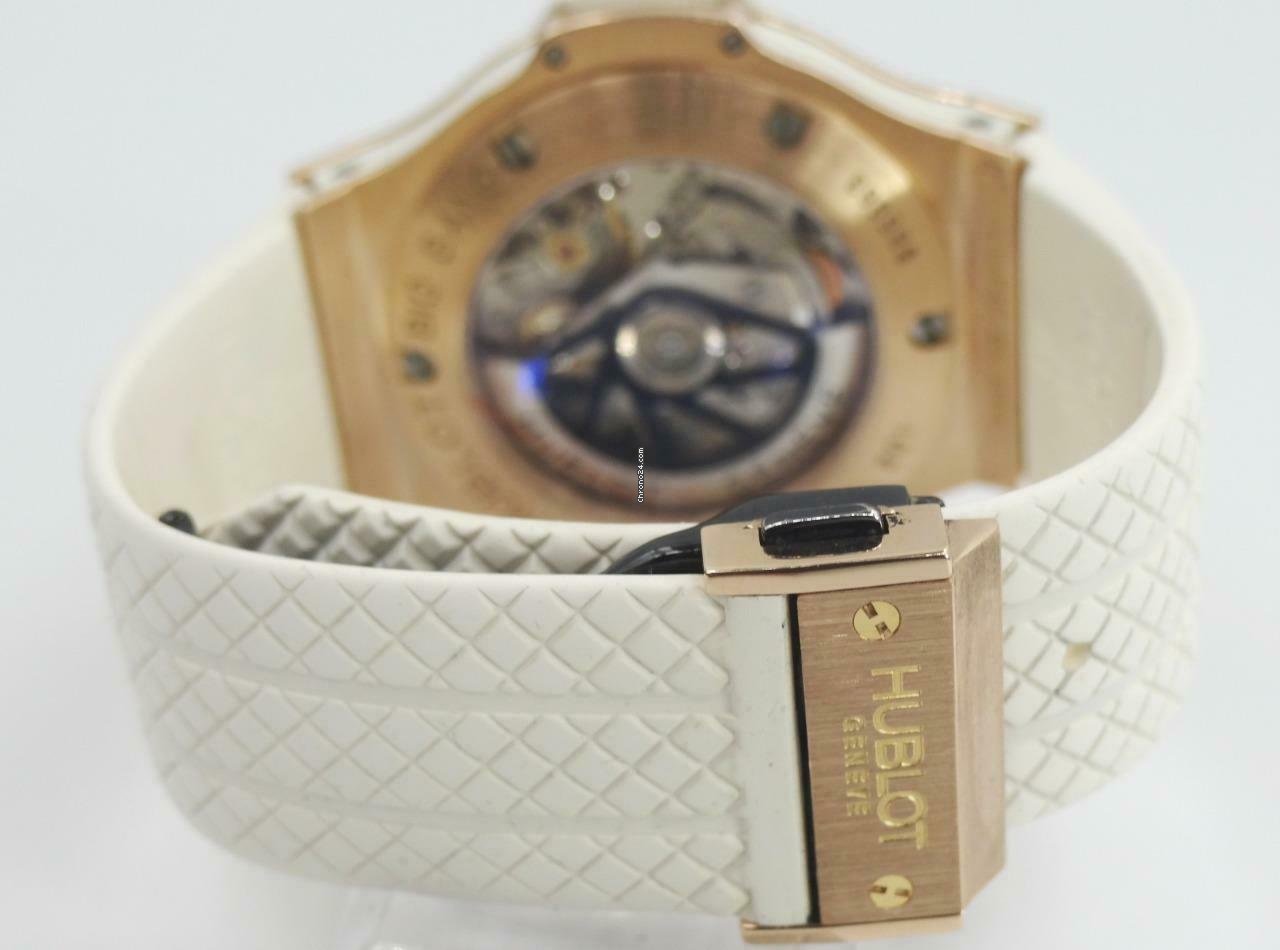 IMG_9081 Hublot Big Bang 44 mm Mens watch Unisex Automatic Rose gold 301.PE.230.RW Replica 7