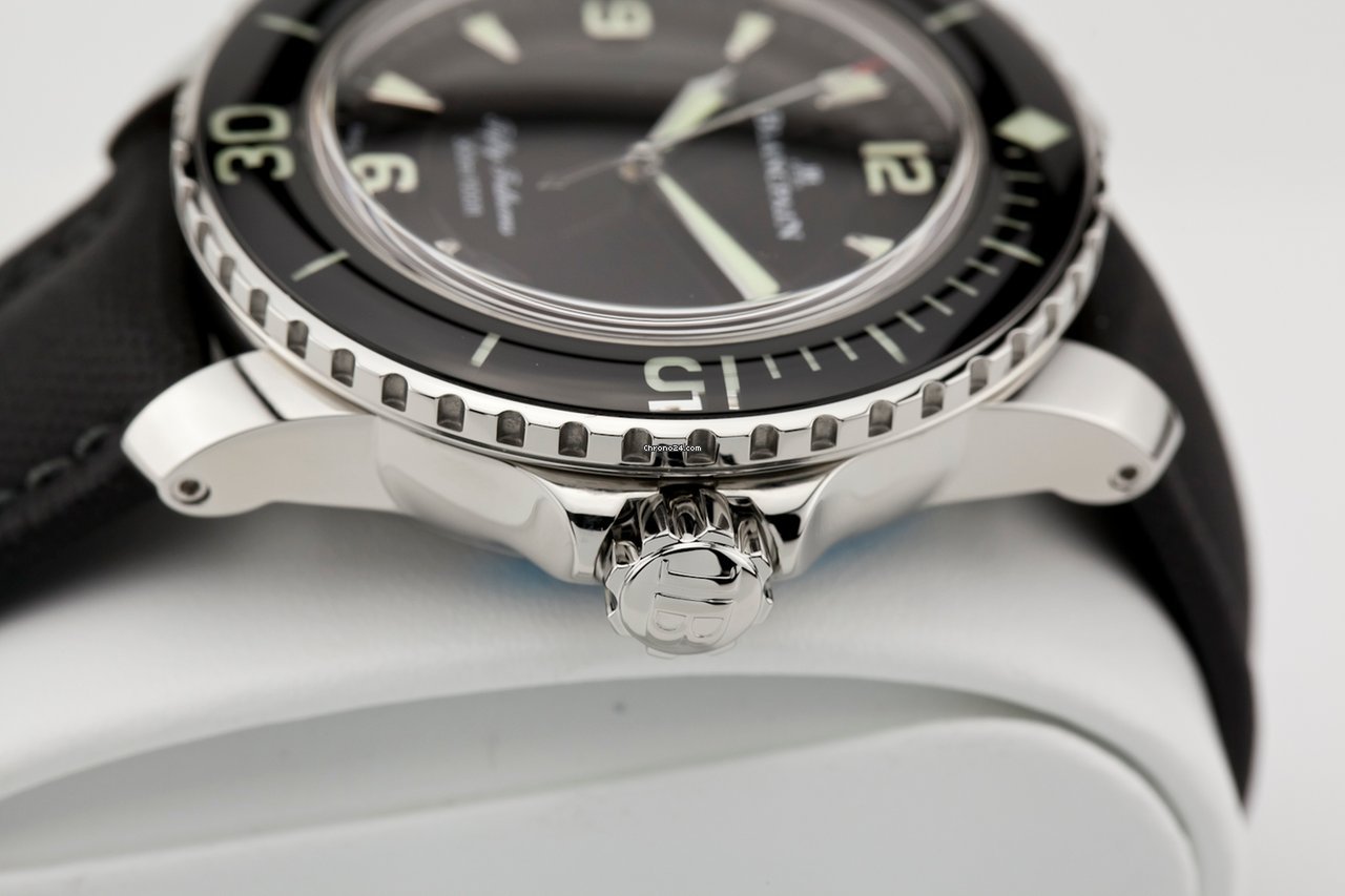 IMG_9081 Blancpain Fifty Fathoms Mens watch Unisex Automatic Steel 5015-1130-52 Replica 7