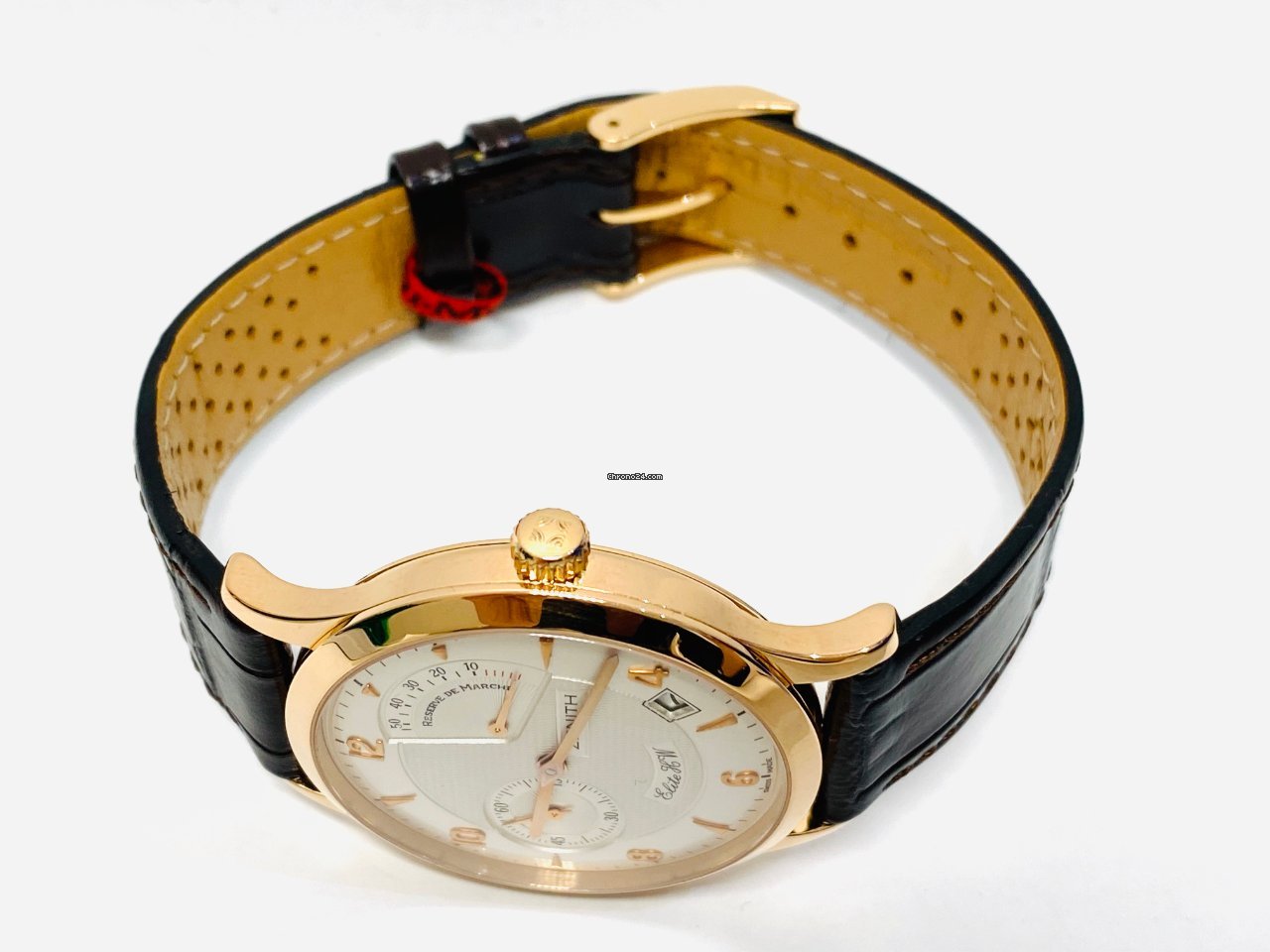Zenith Elite Mens watch Unisex Manual winding Rose gold 17.1125.655 Replica 7