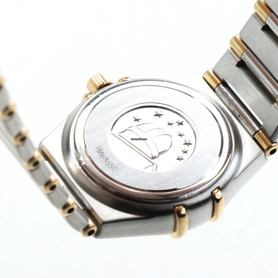 IMG_9081 Omega Constellation Womens watch Quartz Gold Steel 131.20.25.60.05.002 Replica 7