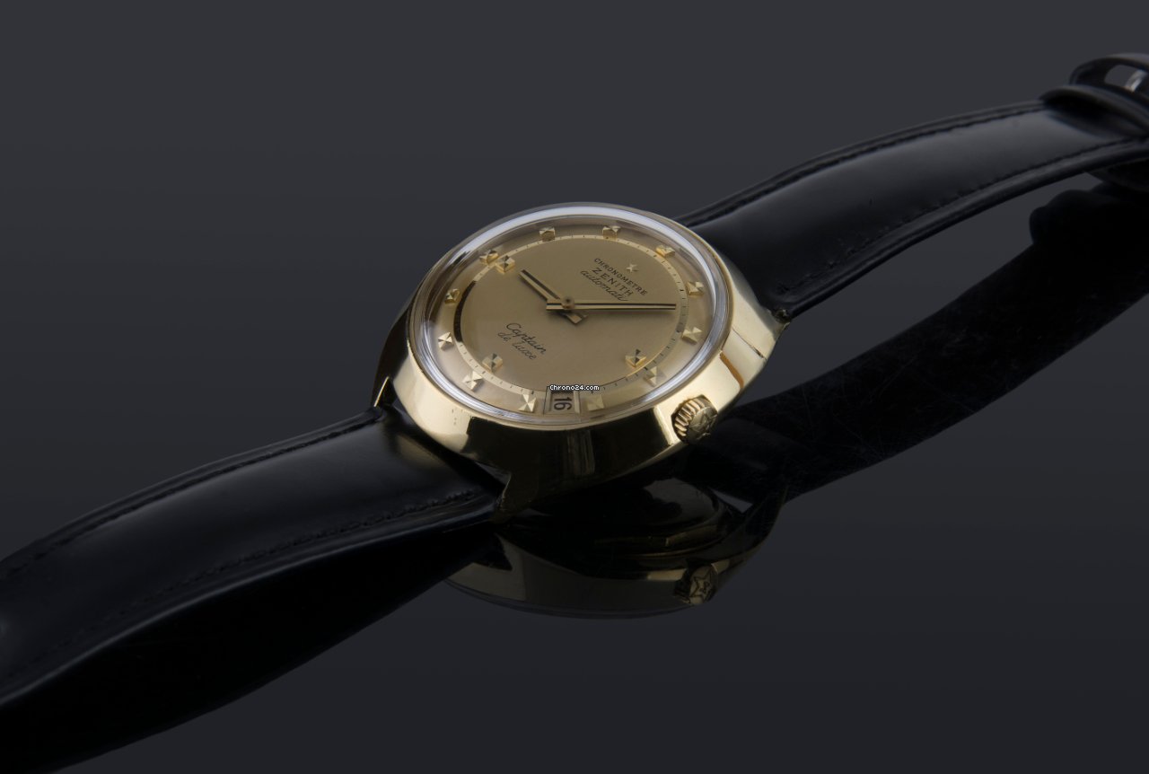 IMG_9081 Zenith Captain Mens watch Unisex Automatic Yellow gold 994A871 Replica 7