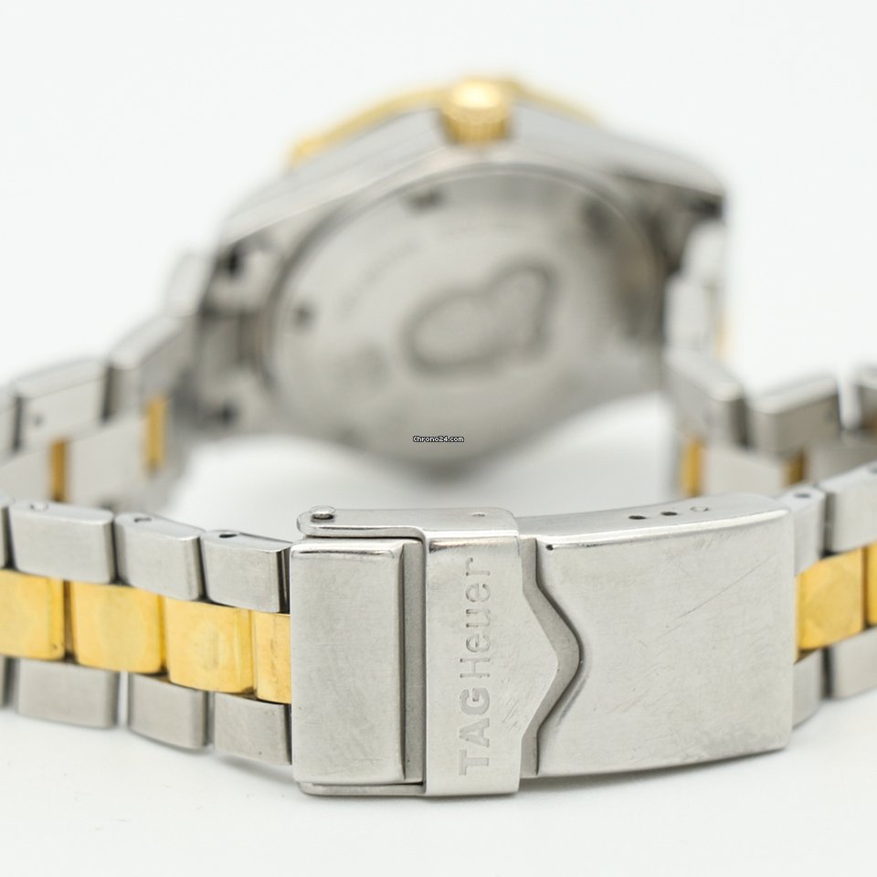IMG_9081 TAG Heuer Aquaracer Lady Womens watch Quartz Gold Steel WAF1450.BB0825 Replica 7