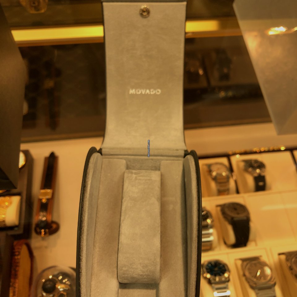 IMG_9081 Movado Mens watch Unisex Quartz Steel 0605619 Replica 7