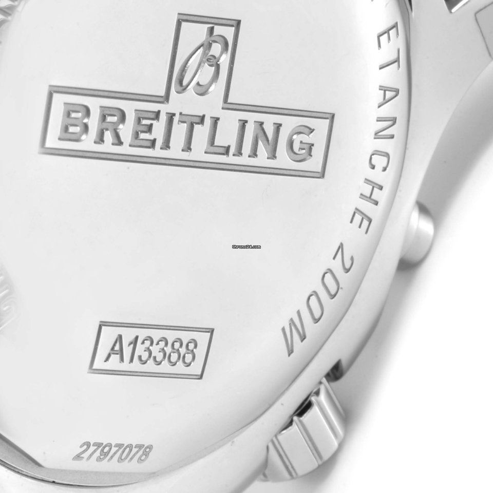 IMG_9081 Breitling Colt Chronograph Automatic Mens watch Unisex Automatic Steel A13035 Replica 7