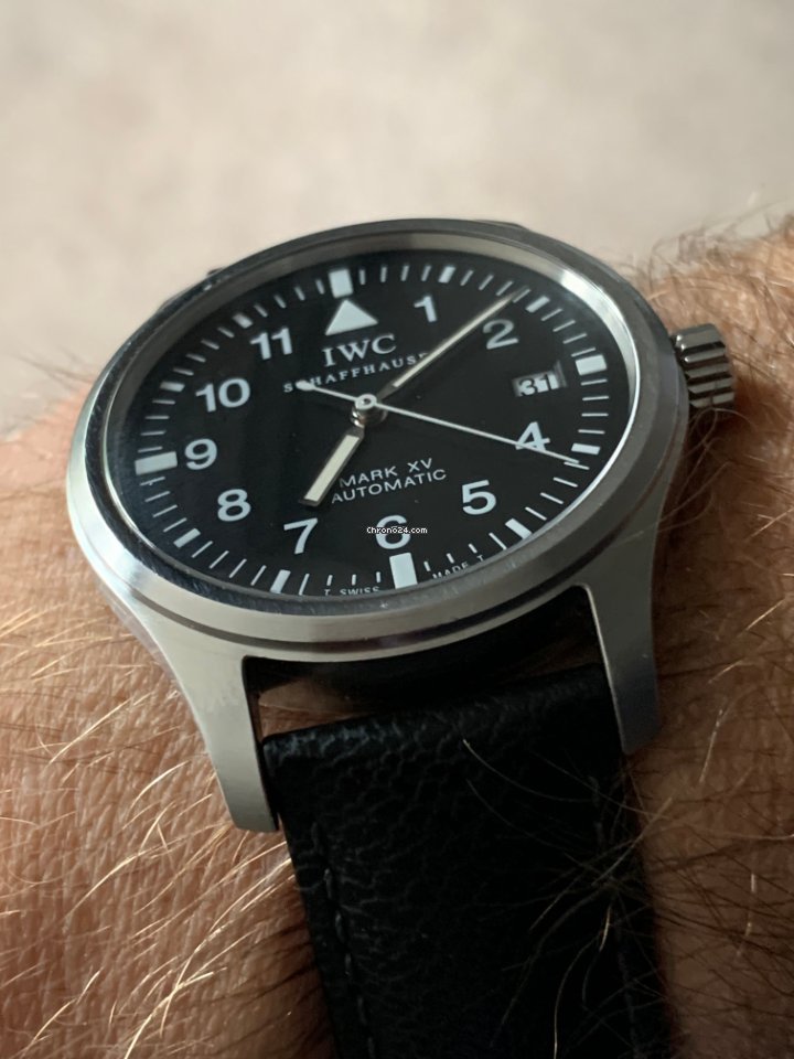 IMG_9081 IWC Pilot Mark Mens watch Unisex Automatic Steel IW3253 Replica 7