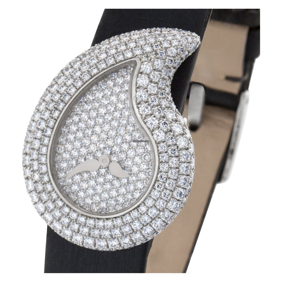 Chopard Quartz White gold 43 6700 Replica 7