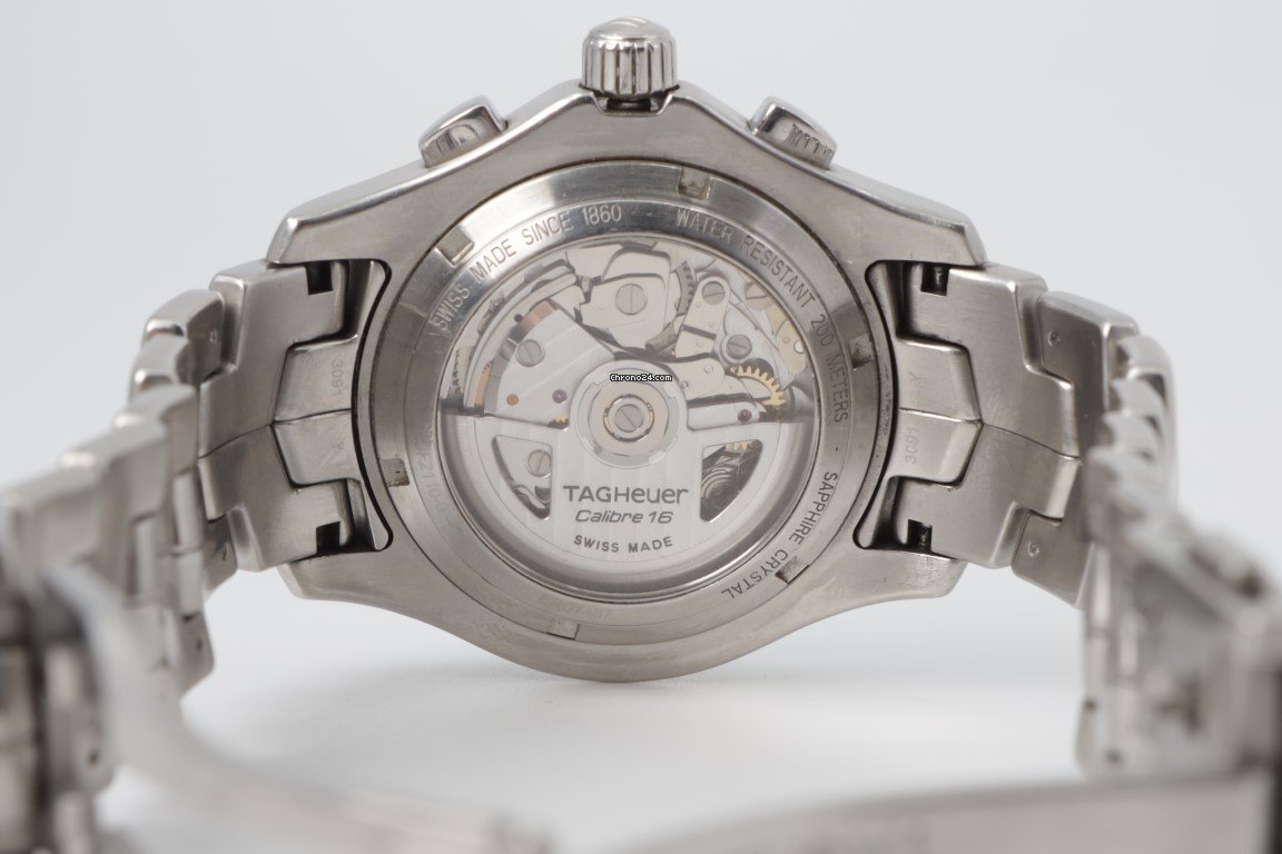 IMG_9081 TAG Heuer Link Calibre 16 Mens watch Unisex Automatic Steel CAT2010.BA0952 Replica 7